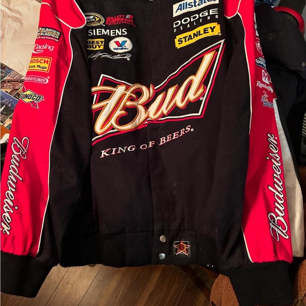Chase Authentics Black and Red Racing Jacket